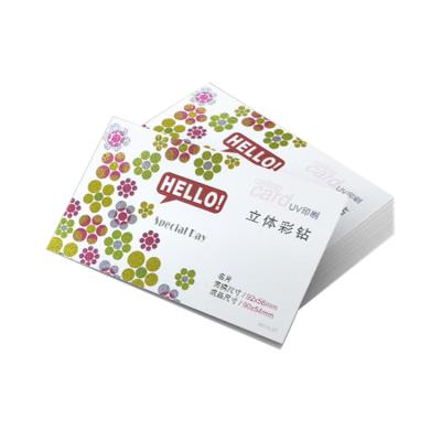 China Club / Advertising / Creative Embossed Business / Personal Supermarket Paper 300gsm Business Card Custom Shape for sale