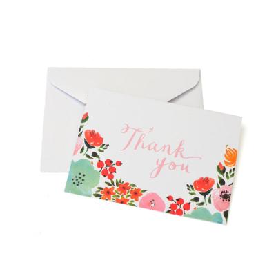 China art & collectable & Direct Wholesale Custom Gift China Factory Printing Holland White Paper Gift Cards Thank You for sale