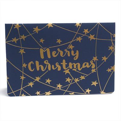 China Custom Printing China New Design Blank Christmas Folded Greeting Card for sale