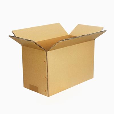 China China Recyclable Factory Supplied Good Quality Strong Corrugated Cardboard Paper Packaging Moving Shipping Box for sale