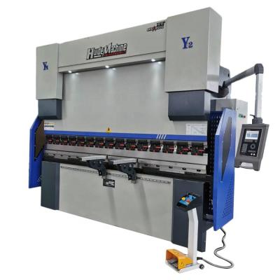 China Garment Shops Sheet Metal Bending Machine 4+1/3+1 Shaft Press Brake Hydraulic Press Brake WD67K-125T/3200 for sale