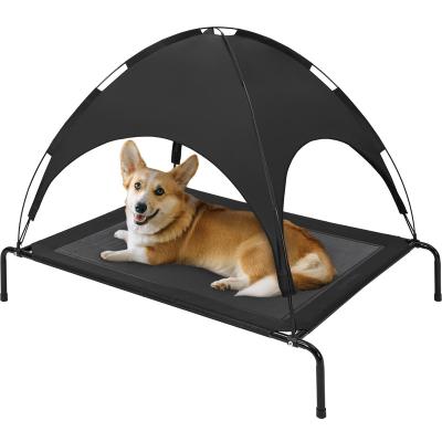 China Travel Supplies Wholesale Raised Outdoor Camping Raised Bed Four Seasons Raised Dog Bed Tent With Canopy for sale