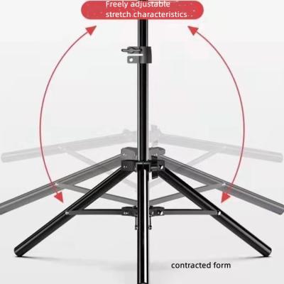 China PORTABLE automatic mobile foto stand to remove tripod itera fan stainless steel telescopic bracket for sale