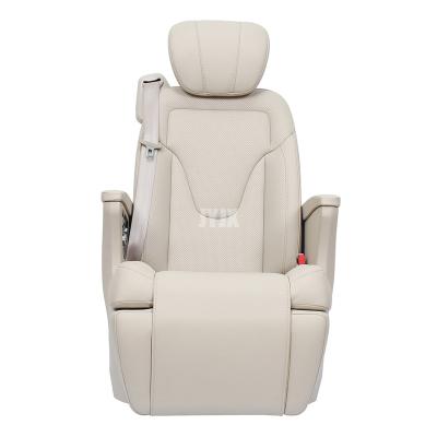 China Auto Seat JYJX048A Campervan Luxury Leather Van Vehicle Motorized Captain Chair For V Class for sale