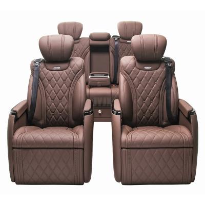 China Luxury Seat Seats JYJX 2021 New Universal Leather Luxurious Car Electric Seats For Bus Van for sale