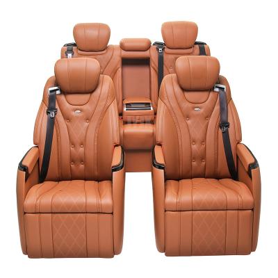 China Luxury Seat Sets JYJX Modified Seats Luxury Bus Van Universal Car Seat For Alphard Sprinter for sale