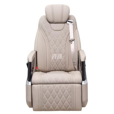 China JYJX081 Luxury Leather Motorhome Car Seat Van Passenger Seat Rotating Captain Seat For W447 W639 for sale