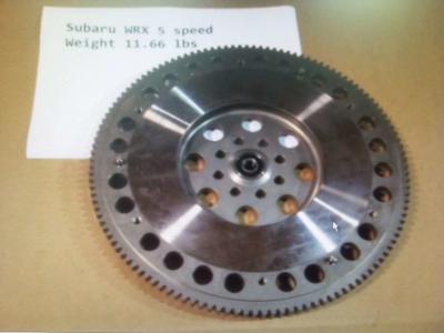 China Oem Lightweight Flywheel Wrx For Subaru WRX 5 Speed for sale