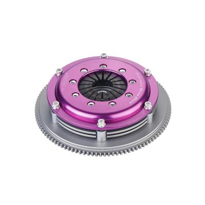 China 7.25'' Twin Plate Racing Clutch kit For Mitsubishi 4G63 EV03 for sale