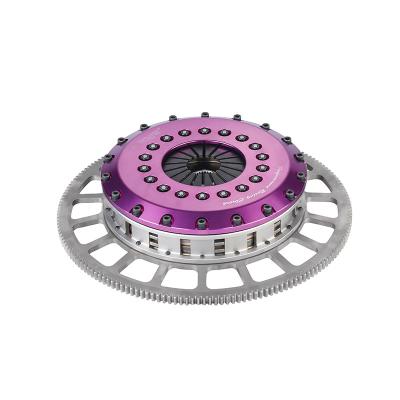 China 8.25'' SAGW High Performance Racing Triple Plate Clutch Kits 4140 Steel Fit Chevrolet LS3 26T for sale