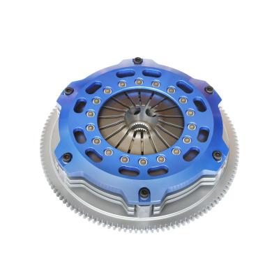 China High Performance Twin Disc Toyota 2UR 3UR Racing Clutch 225mm for sale