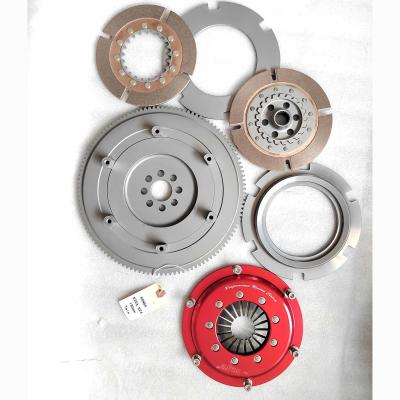 China 7.25'' Twin Disc Cr-Mo Racing Clutch Kits Fit Honda K20A K24 Honda Civic for sale