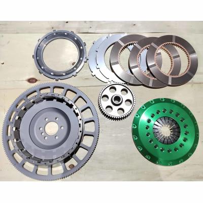 China 7.25'' SAGW Triple Plate Racing Clutch Kits voor Nissan TB48 / TB45 Te koop