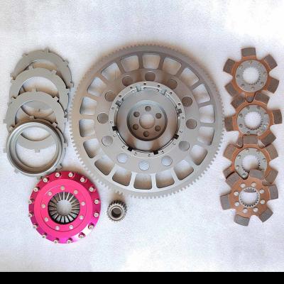 China 140mm 22T Spline Rose High Performance Clutch Kit for Customer Requirements Nissan TB48 Patrol Y61 for sale