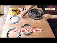 8.25‘‘ high performance racing triple plate clutch kits 4140 steel fit chevrolet ls3, 26t
