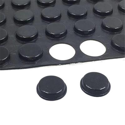 China Self Adhesive For Strong Clear Self-adhesive Clear Soft Feet Anti Slip Silicone Bumper Pads Silica Gel Shock Absorber Silicone Rubber Grip High Sticky Pads for sale