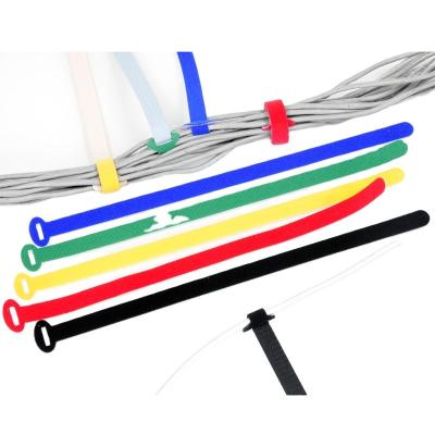 China Containment Cables CE Logo Mushroom Printed Green Colorful Black Back To Back Cable Tie for sale