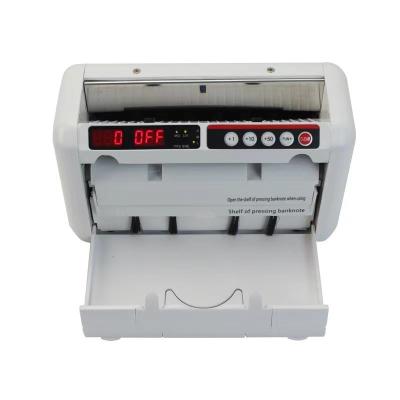 China Mini K-1000 Smart Currency Bill Counter Portable Handy Counter Money Note Counting Machine With Batteries 210*130*95MM for sale