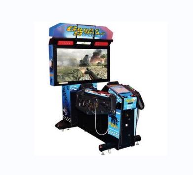 China Shooting Machine Custom Design Arcade Game Amusement Park Ghost Team Gun Shooting Game Machine Coin Machine for sale