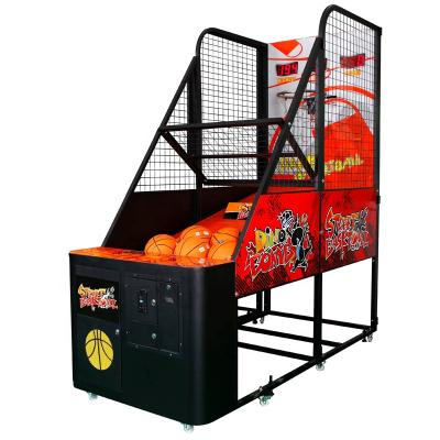 China Indoor Basketball Coin Operated Arcade Game Metal Commercial Street Machine for sale