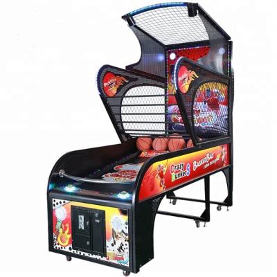 China Luxury Indoor Coin Operated Basketball Arcade Game Machine Hardware Street Basketball Shooting Game Machine for sale