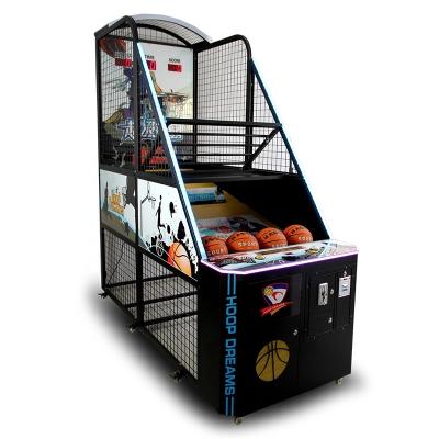 China Super Market Indoor Amusement Electronic Basketball Arcade Game Machine Coin Operated for sale