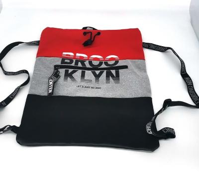 China 2021 new drawstring popularity fitness bag packaging drawstring bag eco-friendly custom logo for sale