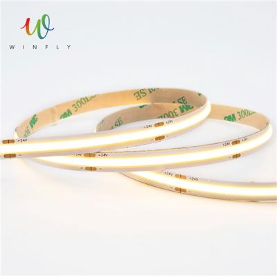 China High quality custom flexible led desk 12V 24V cord cob led strip light led strip 5meter for sale