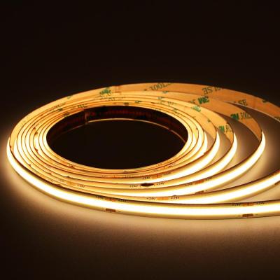 China 24V Indoor And Outdoor Waterproof COB Led Strip 512 Lamp Beads Low Power Consumption High Brightness Led Light Without Bright for sale