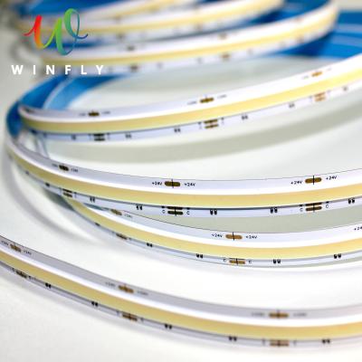 China Perfect Pointless Led Strip COB IP20 LED Strip Indoor And Outdoor Flexible Strip With Dimmer For Wall Corner Lighting Party Home Decoration for sale