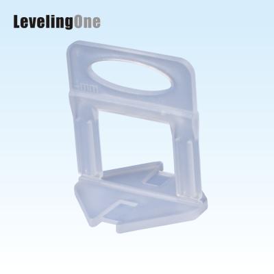 China 1.5mm Modern Tile Leveling Clip For 3 To 12mm Tile Corner Leveling System 100 Pcs for sale