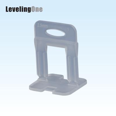 China Modern CE cheapest factory price waterproof and insulated leveling clips 2.5 mm knauf tile leveling system for sale