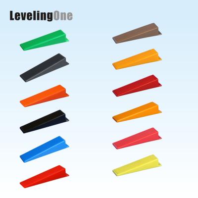 China Modern Leveling Wedges Tile Spacers Leveling Tile System Tile Support Cut Plastic for sale