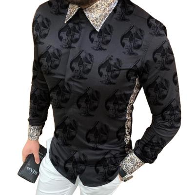 China 2023 Men's 3D Sleeved Shirt Breathable Customized Mens Long Shirts for sale