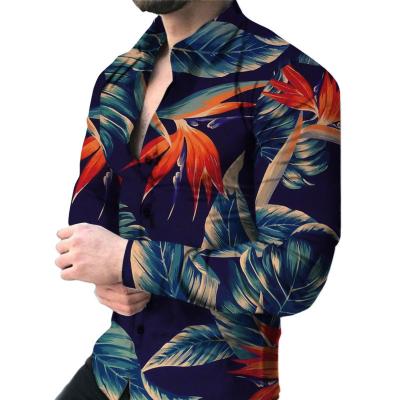 China 2023 Men's 3D Sleeved Shirt Breathable Customized Mens Long Shirts for sale