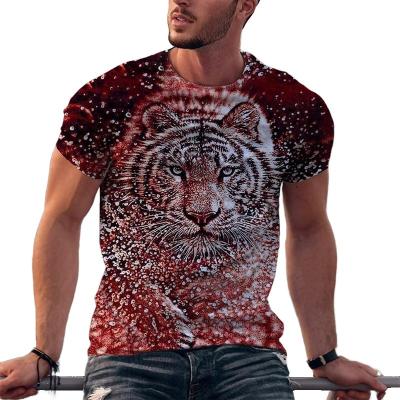 China Other Men's Fashion Printed T-shirt Fashion T-shirt Custom Men's Round Neck T-Shirt for sale