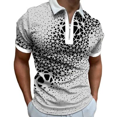 China Other Men's Casual Polo Personalized Short Sleeved Custom Printed Polo Shirt for sale