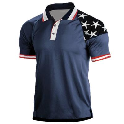 China 2023 Customized polo shirt Customized other men's printed polo shirt for European and American men for sale