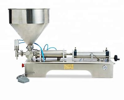 China Semi-automatic pneumatic liquid cosmetic/beverage /paste food filling machine, essential oil filling machine TGGZ-500 en venta