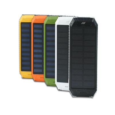 China High Quality Solar Panel Charge Li-ion 8000mah Battery Solar Power Bank for sale