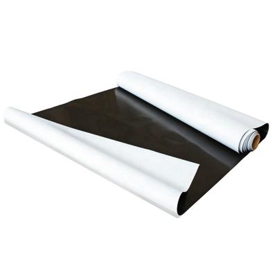 China Printable Programmable Soft Whiteboard Magnetic Sheet Roll 0.2mm Thick Industrial Flexible Magnet With PVC PP PET Paper Surface for sale