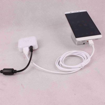 China COMER security cable lock for laptop with alarm function security for cellphone display stands laptop alarm for sale