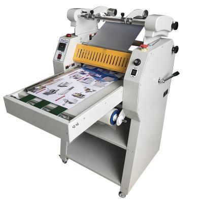 China steel double sides laminator laminator roll roll laminating machine for sale A3 for sale