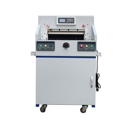 China Factory National Standard Editor 480mm Paper Cutter Machine Electric Programmed Paper Cutting Machine for sale