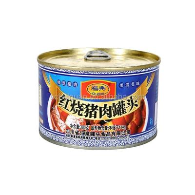 China Wholesale Products China Food Pork Canned Chinese Luncheon Meat Canned Sliced ​​Cooked Pork for sale