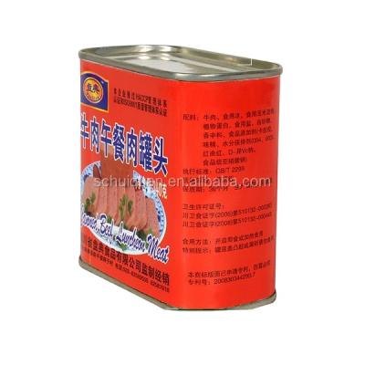 China Trustworthy corned beef in box from Brazil Exeter china supplier for sale