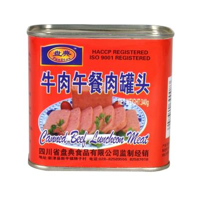 China Wholesale Canned Chinese Products Canned Beef Brazil Canned Beef Luncheon Meat for sale