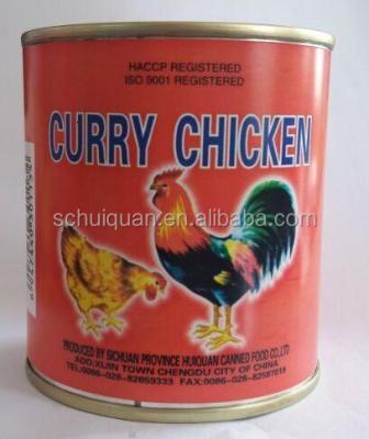 China Buy low salt directly from china wholesale, 312g canned chicken canned curry chicken for sale