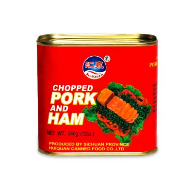 China Factory Direct Canned Ham Pork Luncheon Meat Canned Cut Supply High Quality for sale