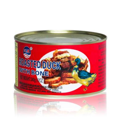 China Canned Factory Outlet Good Taste Canned Duck Meat Canned Roasted for sale